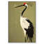 Crane sur toile de jade, impressions d'art japonais rétro par Art Remedy-105310237-105310254