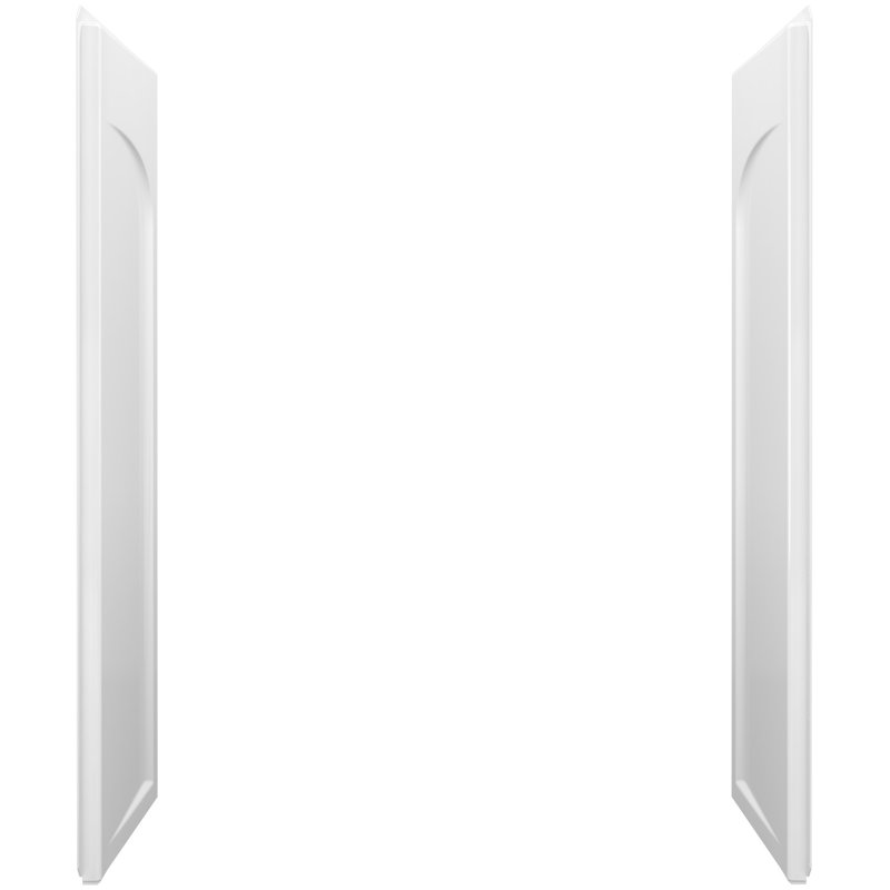 Ensemble™ 60” x 32” Shower End Wall, White