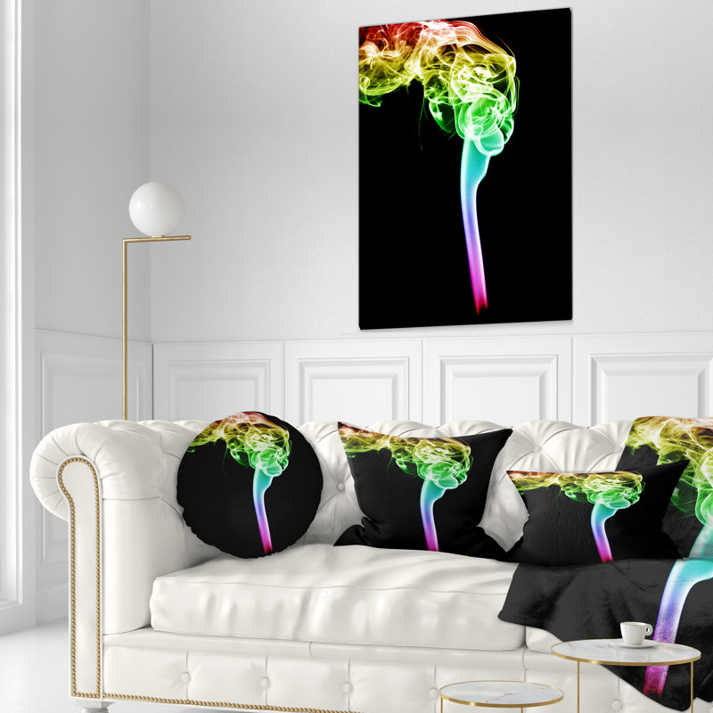 Coussin lombaire abstrait