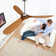 Outdoor Ceiling Fan Without Light 3 Abs Blade With Smart App Control
