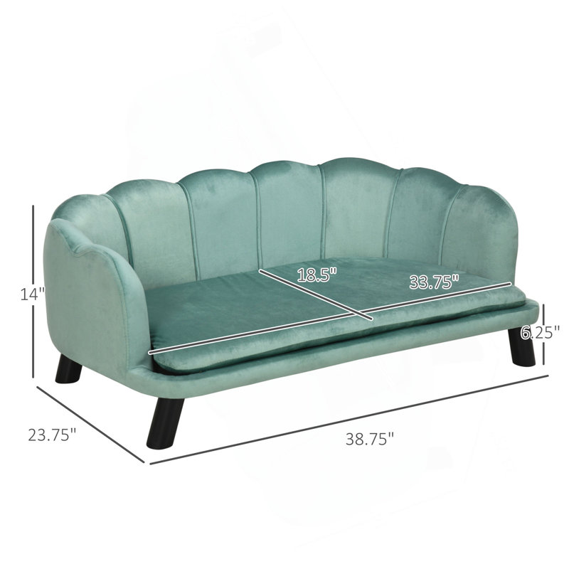 Lit pour animaux de compagnie, canapé pour animaux Pearl Design, Gris
