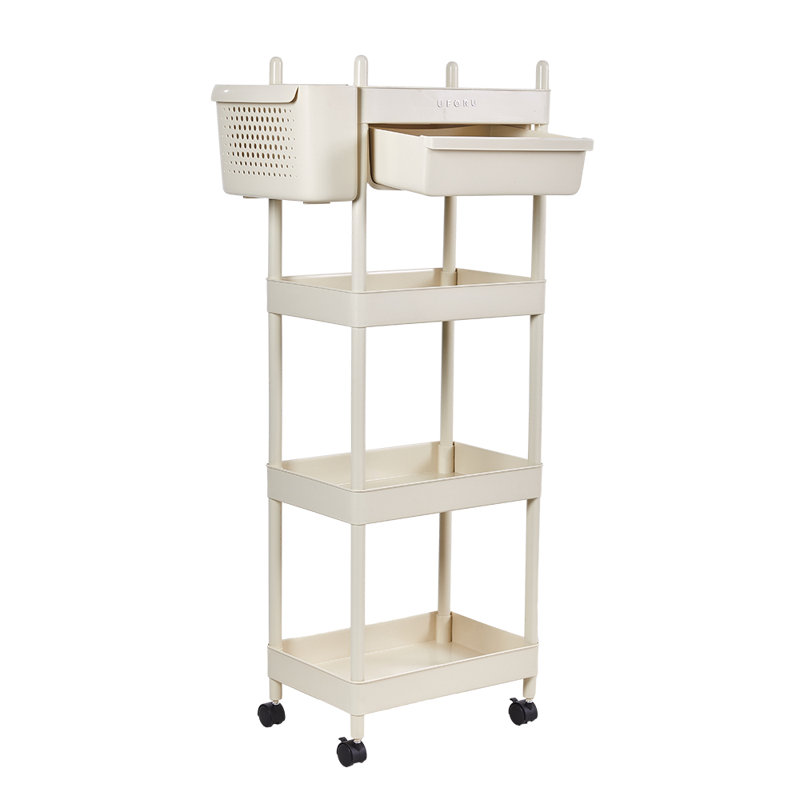120.5cm H x 41.5cm W Utility Cart with Wheels
