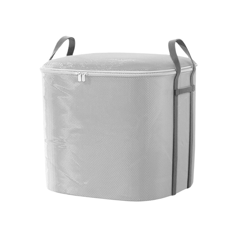  Storage Bins with Lids & Reinforced Handles, Clothes Storage Bags or Moving Packing Bags, Storage Basket Containers for Blanket, Comforter, Pillow, Bedding, L