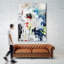 Vase peint sur toile