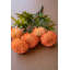 LOT DE SEPT DALHIS ARTIFICAUX - ORANGE-1138094069