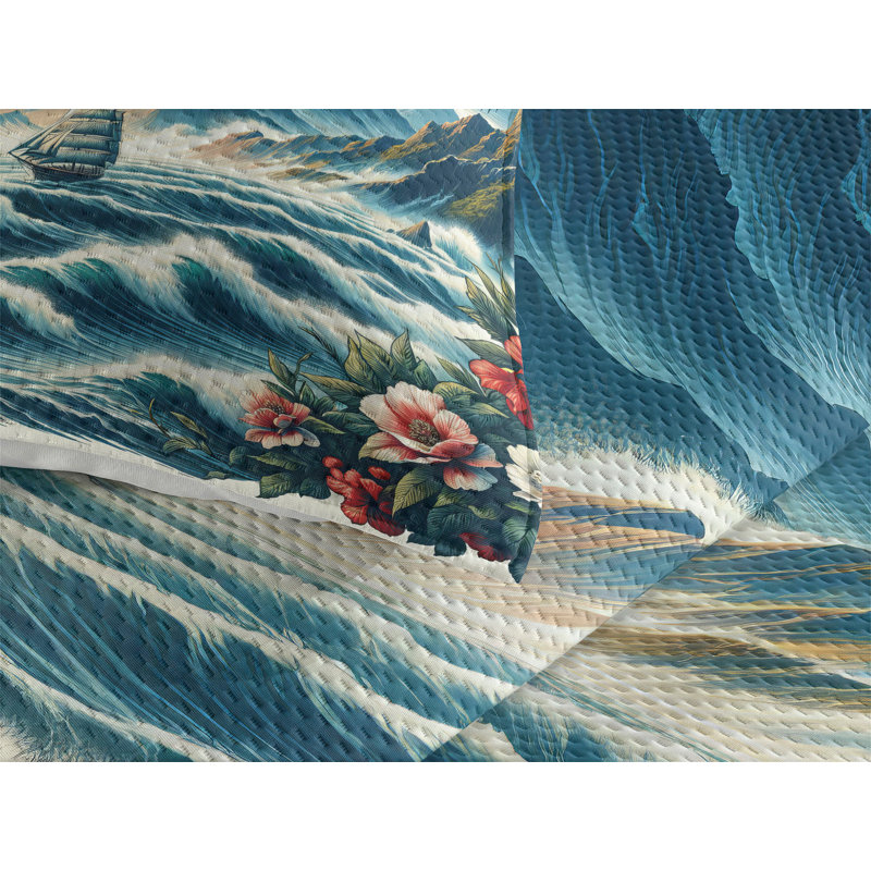 Polyester Coverlet, King Coverlet + 2 Standard Shams