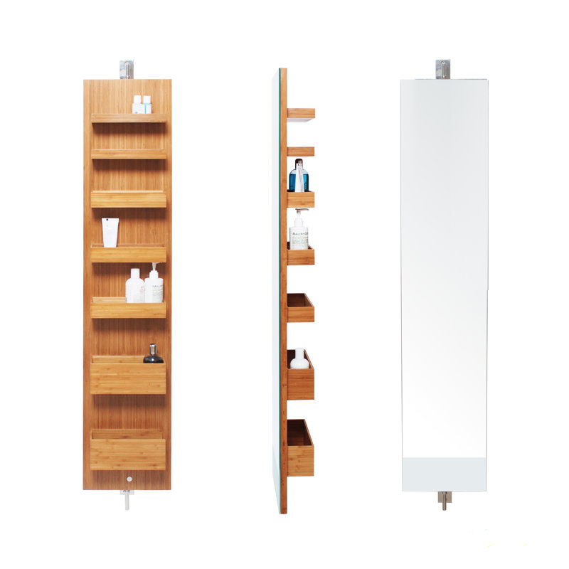 Mendocino Solid Wood Bathroom Shelves