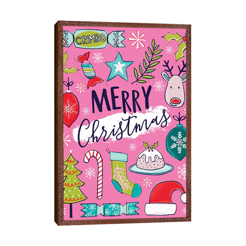 Festive Delights II by Sarah Callis - Gallery-Giclée on Canvas, Classic Wood Floater Framed, 101.6 cm H x 66.04 cm W