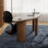 Bureau en bois massif brun Free Form
