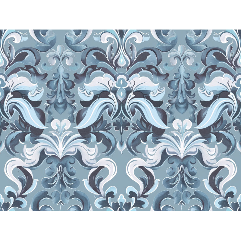 Destanee Damask Shower Curtain, 83" H x 70" W