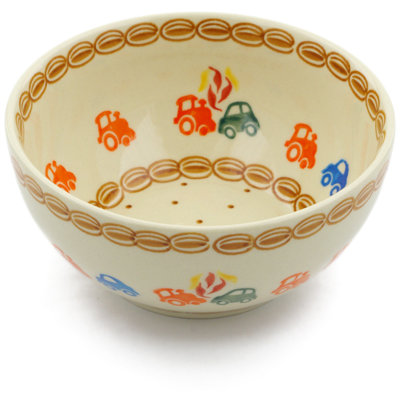 Polish Pottery Stoneware 24 oz Salad Bowl