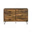 Commode 6 tiroirs Noyer