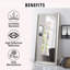 Grand miroir de plancher sur pied Chappell-813734273
