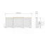Extra Large Radiator Cover