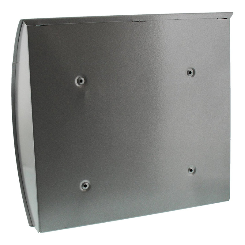 Modena Wall Mounted Stainless Steel Lockable Weatherproof Post Box