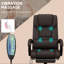 Fauteuil d'ordinateur inclinable, réglable, inclinable, repose-pieds, 6 points