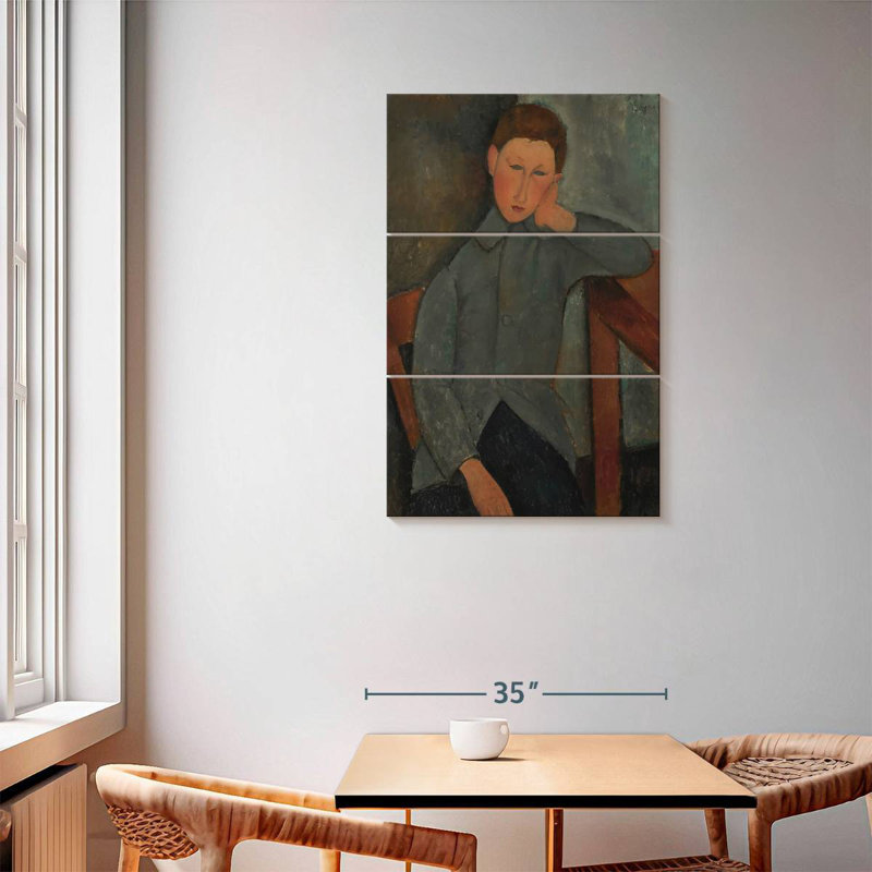 Leisha The Boy, 57" H x 36" W