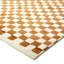 SINEAD Hand Knotted Wool Checkered Area Rug in White/Neutral-612045618-629081830