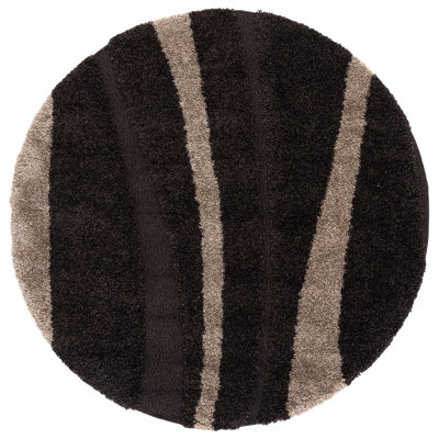 Angle Shag Performance Abstract Rug