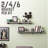 Mandrup Heavy Duty Industrial Pipe Shelf Bracket Kit-1144633900