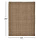 Fleurette Handmade Brown Rug