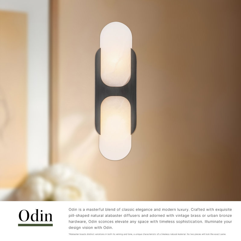 Odin 2 - Light Bath Sconce, Urban Bronze