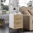 Nightstand End Table With Drawers