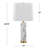 Marbella 26" Marble Table Lamp - Set of 2