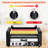 7 Rollers 18 Hot Dogs Capacity 1350W Stainless Sausage Grill Cooker Machine