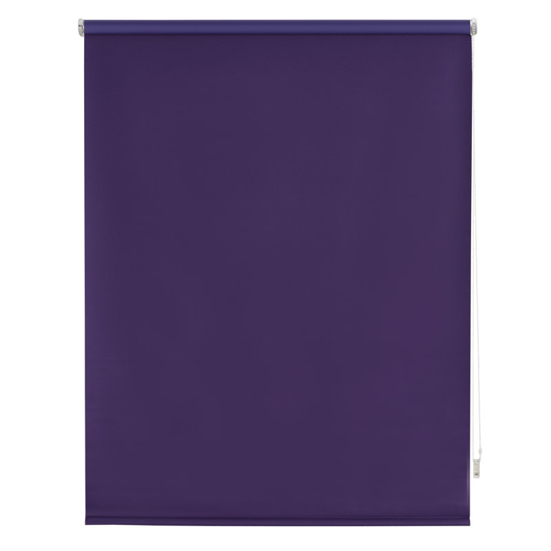 Blackout Roller shade, 175 cm L x 140 cm W, Violet