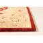 Tapis de bois one-of-kind-noué la 2010 chobi rouge/doré 8 pi 1 po x 10 pi Vecdi