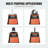 Trailer Jack Block, 6000 lbs Capacity per RV Leveling Block