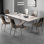 Minimalist Italian rectangular dining table