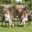 Steel Patio Dining Set Table,-1825071095