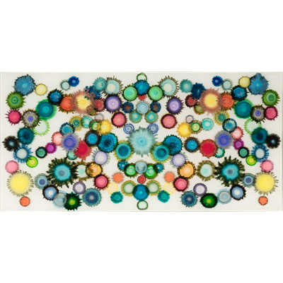 Allison Esley " Obsession Agates " by Allison Esley Painting Print