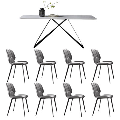 Exquisite small family dining table and chair