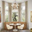 Lustre 6 lumières façon bougie Kulpsville-1639223821