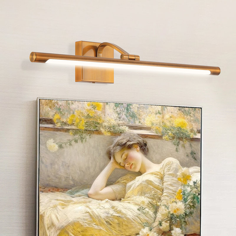 Lampe pour tableau à DEL 1 lumière à intensité variable avec température de couleur réglable (3000 K / 4000 K / 5000 K)