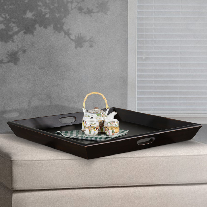 Burnell Wood Tray, Black Walnut
