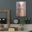 Art mural en métal Red Barrel Studio® «Flower Crown Tabby Cat 7» par Furbaby Affiliates-801548210
