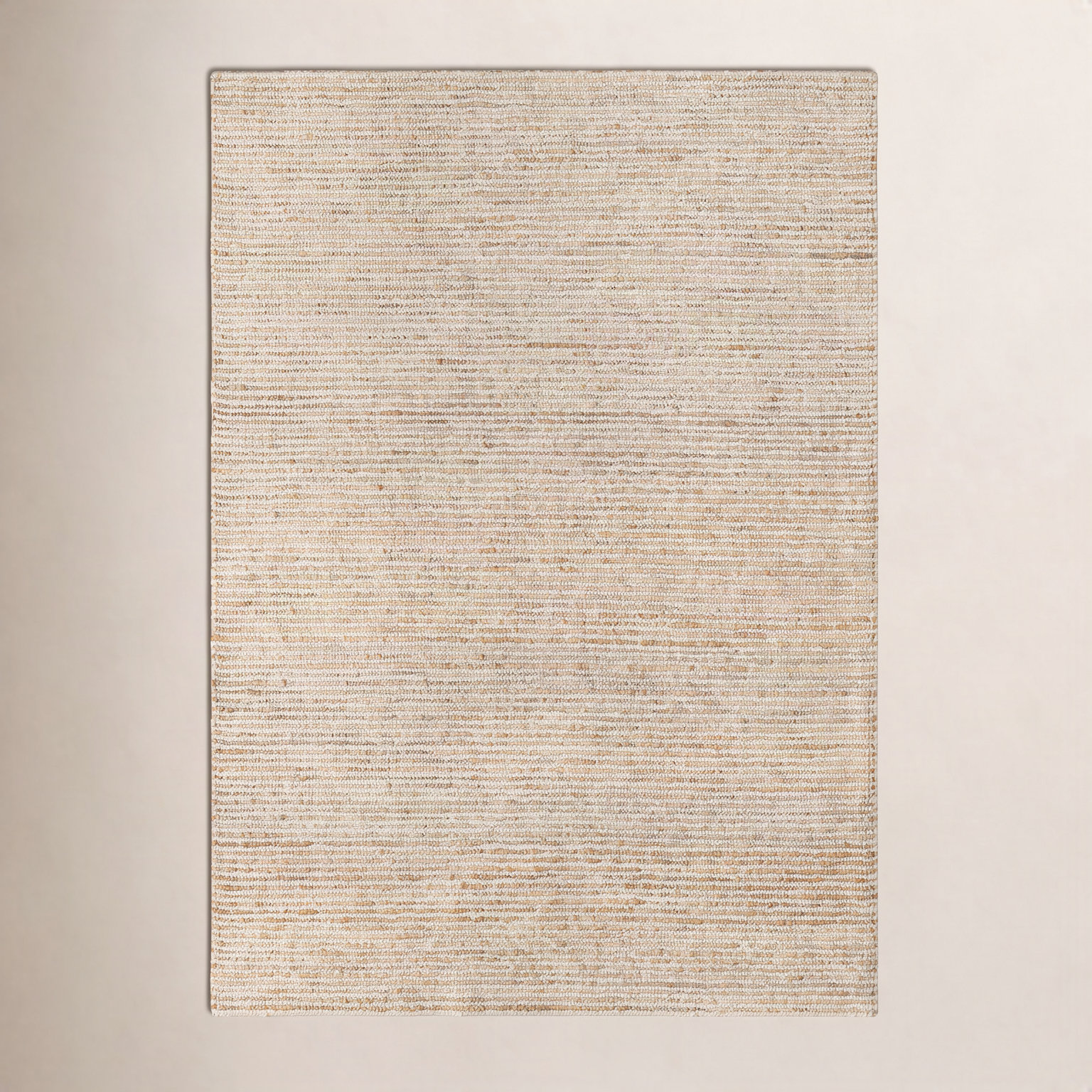 Hayes Hand-Woven Jute Area Rug, Rectangle 5' x 7'6"
