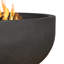 Carson 38" Round Concrete Propane Fire Pit in Carbon by Jensen Co.-1997121883-1997121880-1997121881