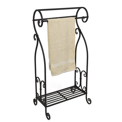 Lynne Metal Freestanding Bathroom Shelves