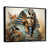 Black Floater Framed