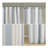 Cotton Printed Shower Curtain With Chenille