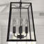 Ascencio 4 - Light Black Lantern Pendant