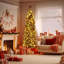 Lighted Artificial Christmas Tree-1803330806