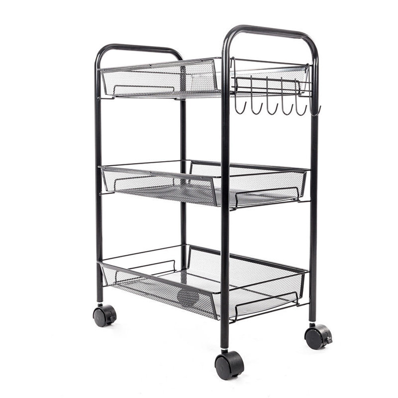 24.41'' H x 17.32'' W Cart, Black