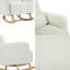 Chaise berçante Teddy