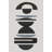 Neutral Totems IV by Rob Delamater - Wrapped Canvas Print-1229504545